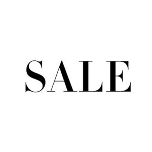 SALE Graphic Text Print - Black